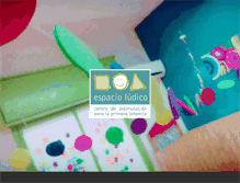Tablet Screenshot of espacioludico.com